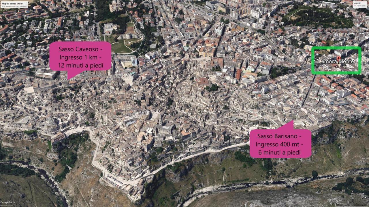 Dimora Mefite-Camere Con Bagno Privato E Self Check-In Matera Buitenkant foto